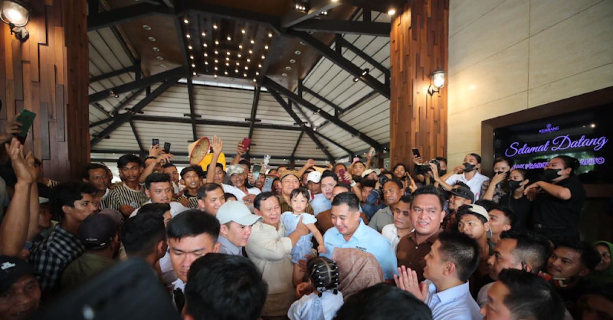 Pesan Prabowo di Medan: Ratusan Lidi Digabung akan Sulit Dipatahkan