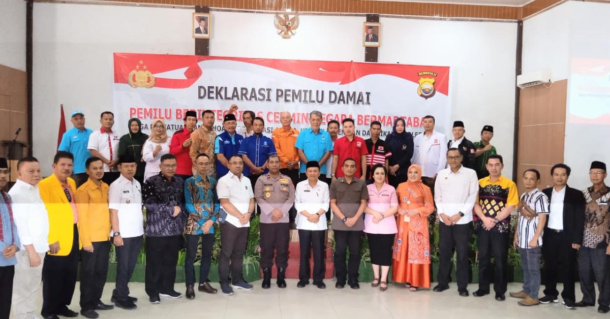 Deklarasi Pemilu Damai,  Berjalan Lancar