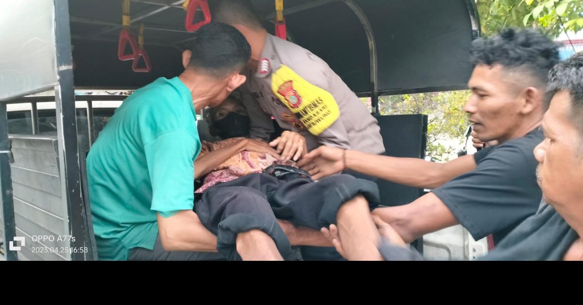 Lansia yang Dibuang Keluarganya di Pinggir Jalan Kini Ditangani Dinsos Kabupaten Tangerang