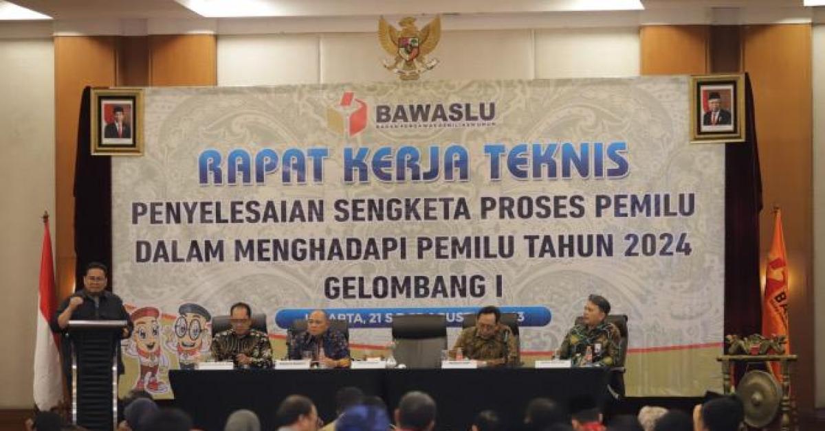 Bawaslu Daerah Terpilih, Diminta Tegakkan Kepastian Hukum dalam Sengketa Proses Pemilu