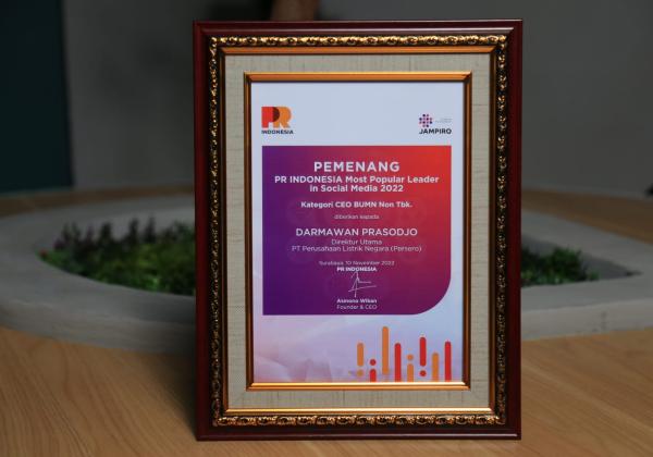 Transformasi Digital Diakui, Bos PLN Jadi Pemimpin Paling Populer di Media Sosial