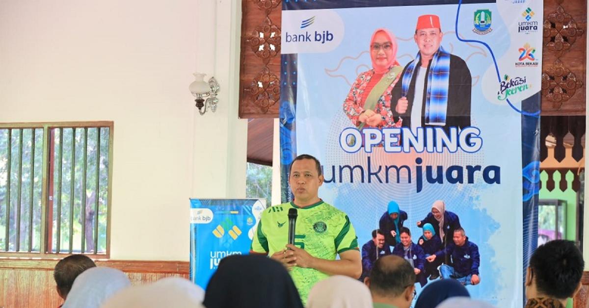 Plt. Wali Kota Bekasi Resmikan Hadirnya UMKM JUARA di Kota Bekasi