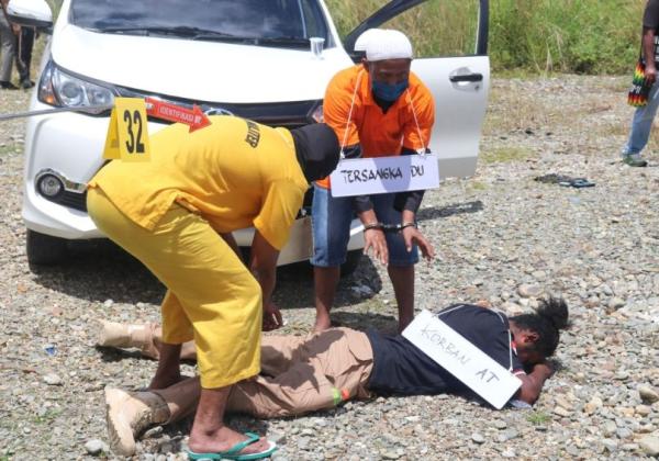 Akhirnya Terkuak Peran Masing-Masing Tersangka Kasus Mutilasi Empat Warga di Mimika Papua