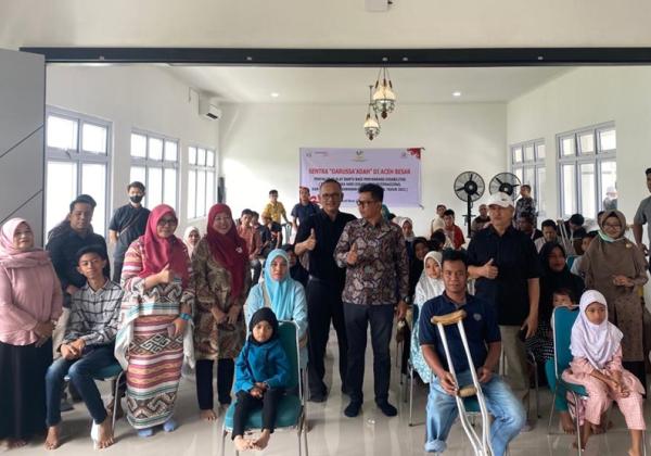 Puluhan Penyandang Disabilitas di ACEH Terima Bantuan ATENSI Kemensos