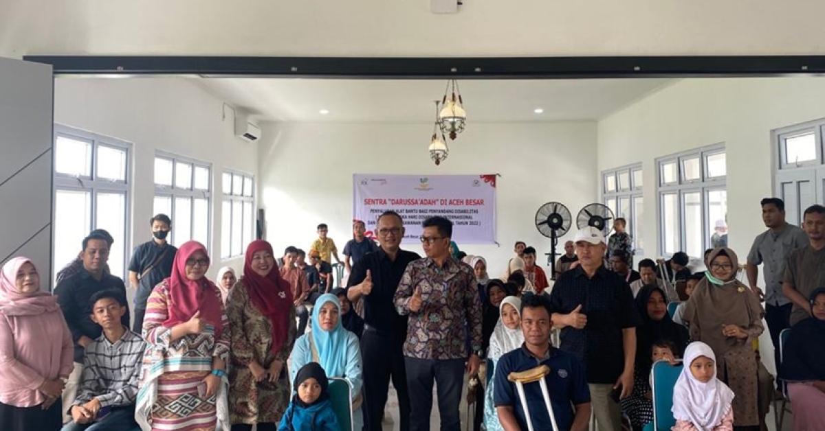 Puluhan Penyandang Disabilitas di ACEH Terima Bantuan ATENSI Kemensos
