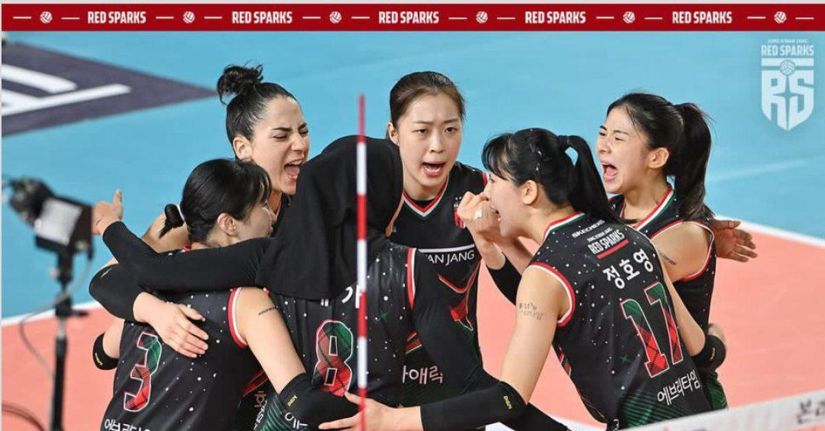 Hasil Klasemen Terbaru Liga Voli Putri Korea Selatan: Red Sparks Tertahan di Posisi Kelima