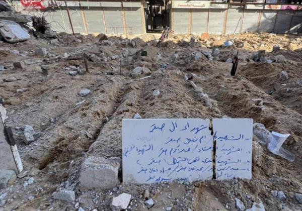 Jalanan di Gaza Berubah Jadi Kuburan Terbuka, Puluhan Mayat Tak Dikenal di Rumah Sakit Mulai Membusuk
