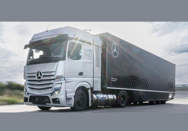 Daimler Kembangkan Truk GenH2 Bertenaga Hidrogen Pertengahan 2024