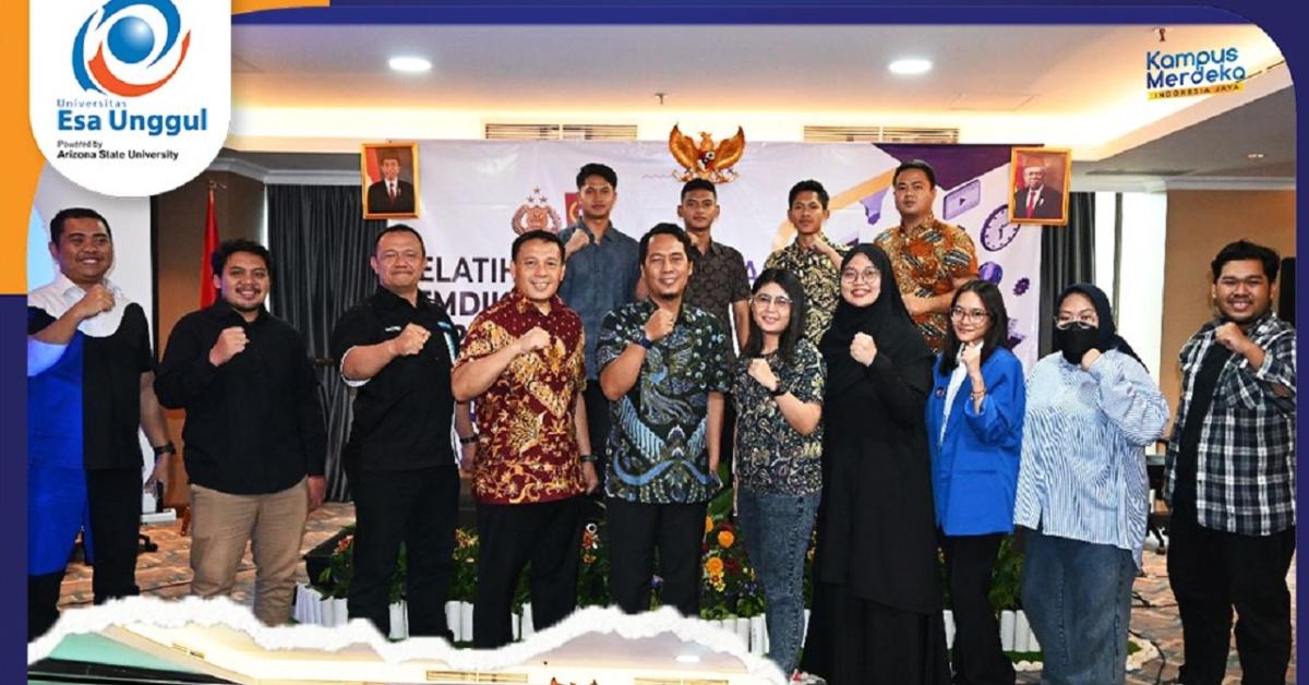 LEMDIKLAT POLRI dan DKV Esa Unggul Gelar Pelatihan Multimedia 2023