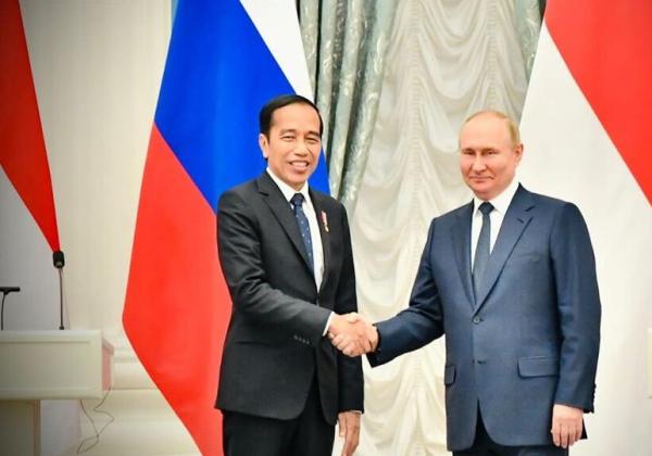 Jokowi Telepon Putin, Ternyata Bicarakan Kesepakatan Soal Bergabungnya Rusia soal Laut Hitam