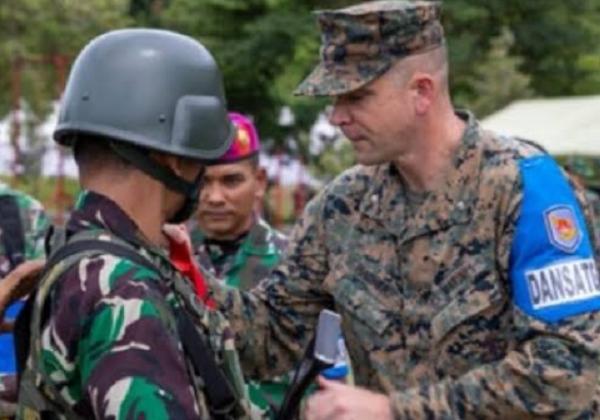 Pasukan Marinir 2 Negara Tingkatkan Kemampuan Pertahanan Pesisir di Piabung Lampung