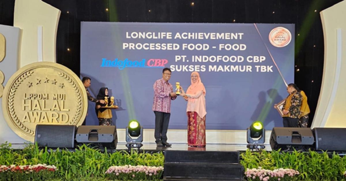 Komitmen ICBP Jalankan Sistem Jaminan Produk Halal Raih LPPOM MUI Halal Award 2023