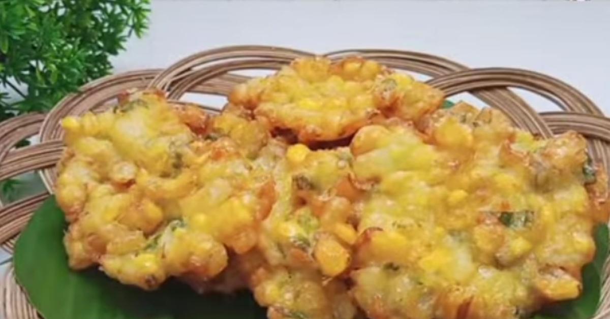 Resep Bakwan Jagung Manis yang Renyah, Simple Banget!