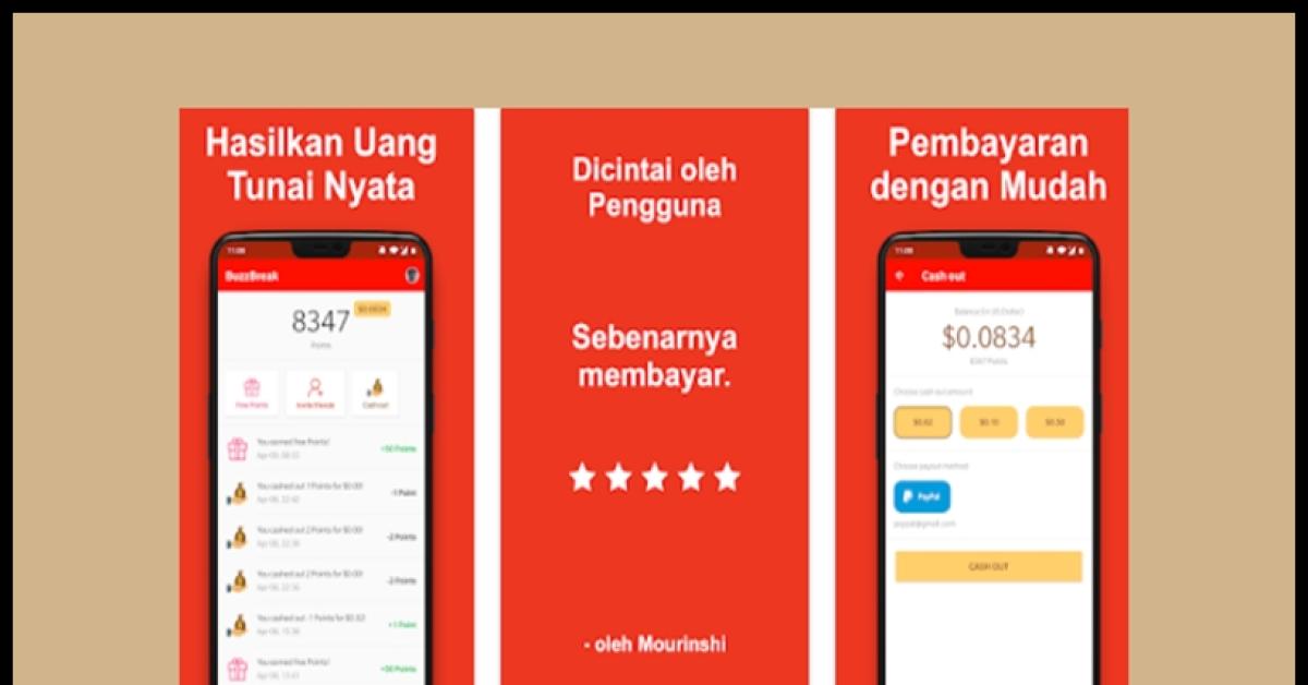 Link Aplikasi Penghasil Uang, Dapat Uang Tambahan Dari Internet Rp 75 Ribu Hanya Dengan Membaca Artikel