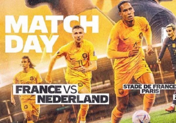 Link Live Streaming Kualifikasi Euro 2024: Prancis vs Belanda 