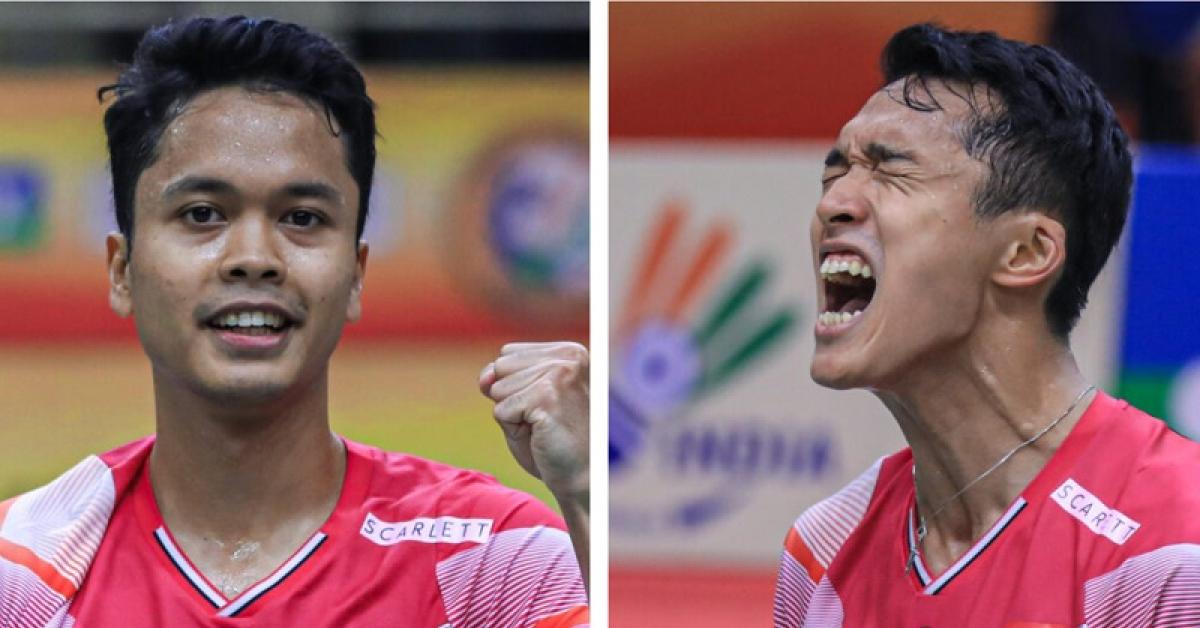 Link Live Streaming India Open 2023: Perjuangan Anthony Ginting dan Jonatan Christie Raih Tiket Final