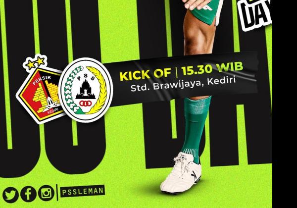 Link Live Streaming BRI Liga 1 2022/2023: Persik Kediri vs PSS Sleman