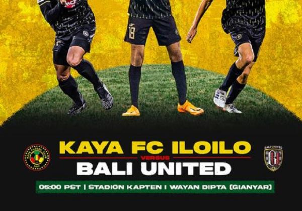 Link Live Streaming AFC Cup 2022: Kaya FC Iloilo vs Bali United