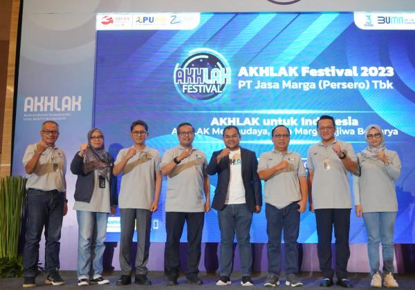 Tingkatkan Implementasi Tata Nilai AKHLAK, Jasa Marga Gelar Rangkaian Acara AKHLAK Festival 2023
