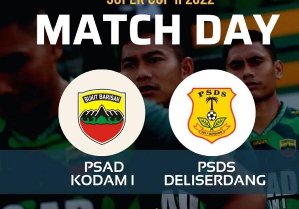 Link Live Streaming Edy Rahmayadi Cup 2022: PSAD Kodam I vs PSDS Deli Serdang
