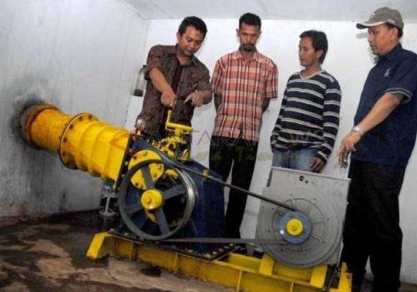 Aksi Sosial Telkom Bersama ITS Bangun Pembangkit Listrik Tenaga Mikro Hidro bagi Warga Kampung Tlocor Banyuwangi