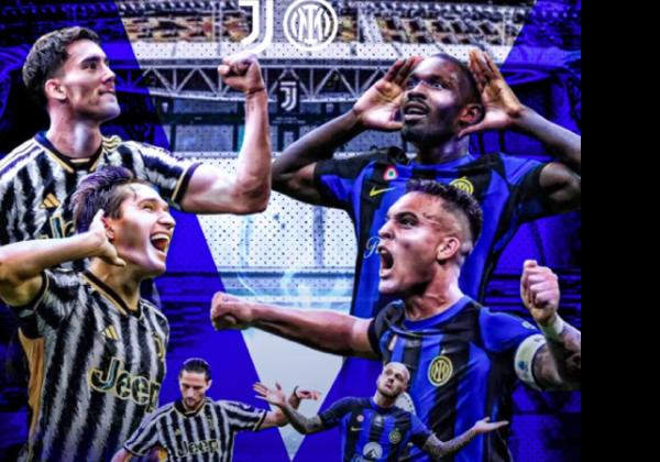 Link Live Streaming Liga Italia 2023/2024: Juventus vs Inter Milan