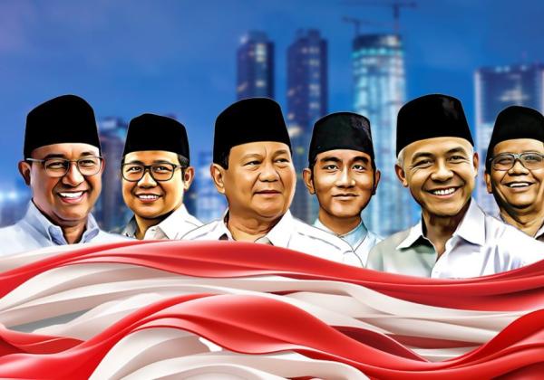 Survei Pilpres 2024 Terbaru: Prabowo-GIbran Unggul, Anies-Cak Imin Susul Ganjar-Mahfud 