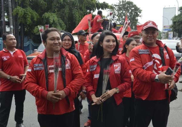 Jalan Kaki Daftarkan 50 Bacaleg, PSI Optimis Raih 15 Kursi di DPRD Kota Bekasi