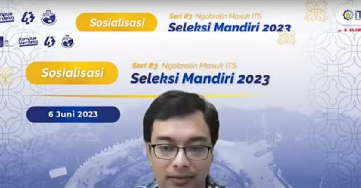 Link Pendaftaran Jalur Mandiri ITS dan Syarat yang Harus Dipenuhi