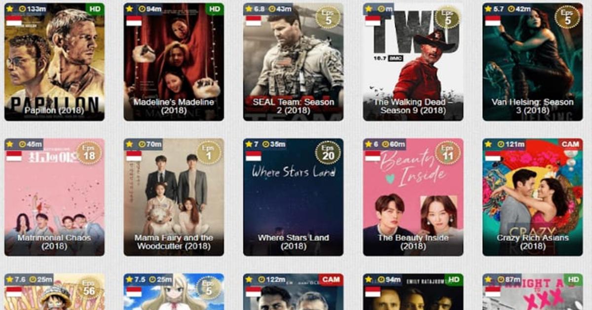 Buruan Cek ! Berikut 15 Link Situs Nonton Film Gratis Rebahin Terbaru,IndoXXI dan LK21, Komplit Pake Subtitle!