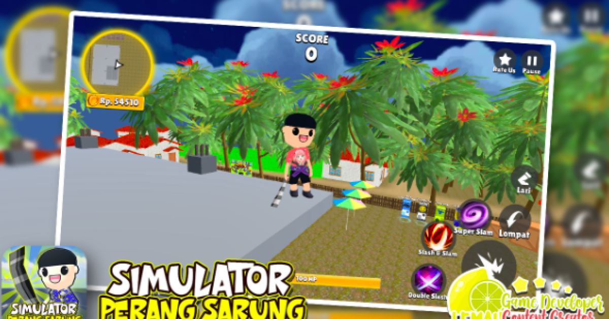 Download Simulator Perang Sarung 3D Mod APK, Versi 6 Dapatkan Fitur Unlimited Money untuk Android Disini!