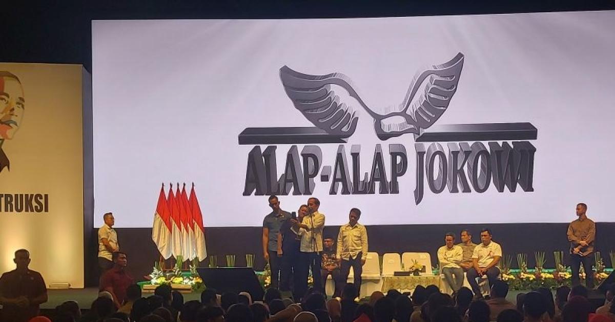 Pesan Jokowi ke Relawan Alap-alap: Tolong Jadi Sistem Pendingin Jika Suasana Politik 'Panas'!