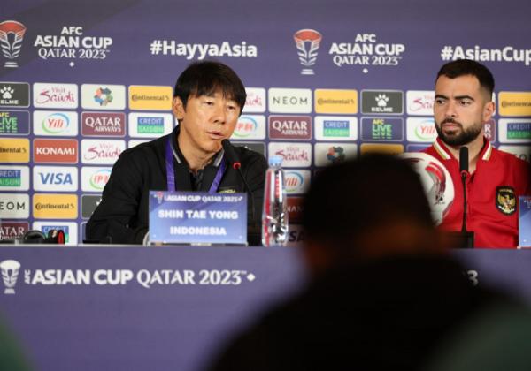 Mainkan 4 Pertandingan di Piala Asia 2023, Shin Tae-yong Puas dengan Perkembangan Pemain