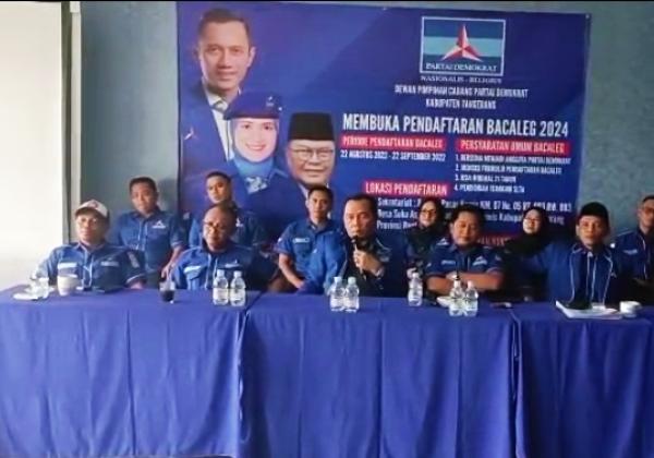 Demokrat Kabupaten Tangerang Siapkan Kader Terbaik Maju Pilkada 2024