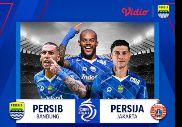 Link Live Streaming BRI Liga 1 2023-2024: Persib vs Persija