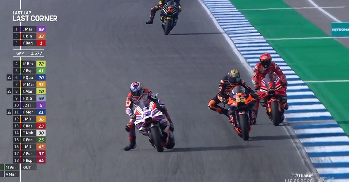 Seru Banget, Akhirnya Jorge Martin Juarai MotoGP Thailand, Perburuan Gelar Juara Dunia Makin Ketat 