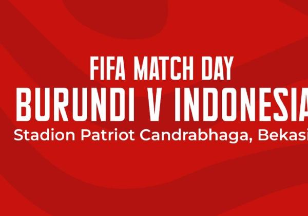 Jadwal Bola Malam Ini FIFA Matchday 2023: Burundi vs Timnas Indonesia