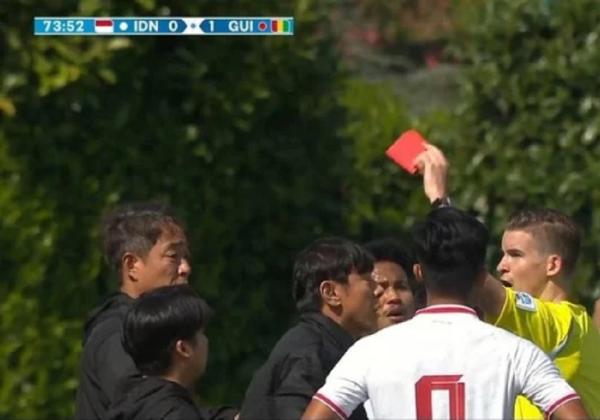 4 Kontroversial Wasit Francois Letexier di Laga Timnas Indonesia U-23 vs Guinea U-23