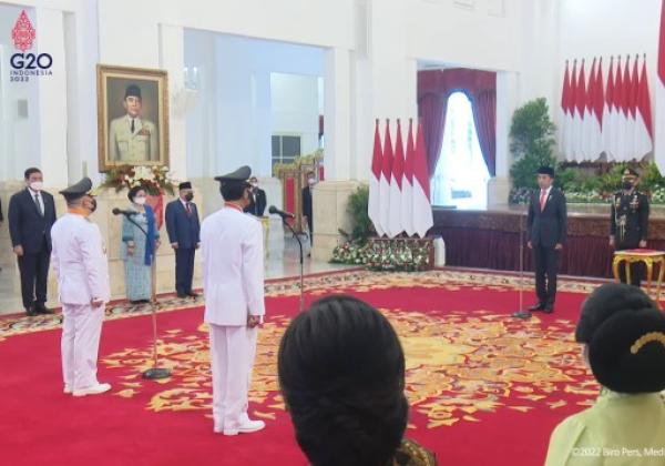 Presiden Jokowi Resmi Lantik Gubernur dan Wagub DIY Periode 2022-2027