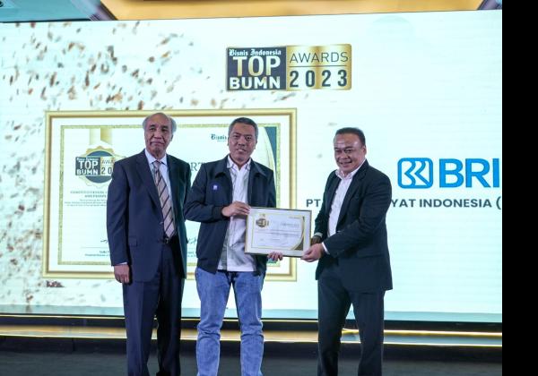 Dinobatkan Sebagai BUMN Terbaik, BRI Boyong 3 Penghargaan TOP BUMN Award