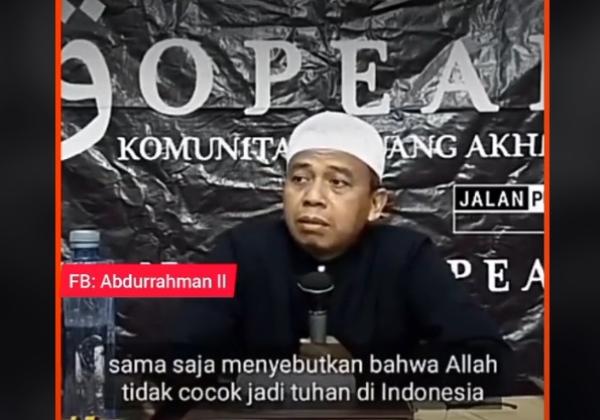 Viral, Ustaz Ngotot Syariat Islam Tegak: Kau Menolak Sama Aja Bilang Allah Gak Cocok Jadi Tuhan di Indonesia
