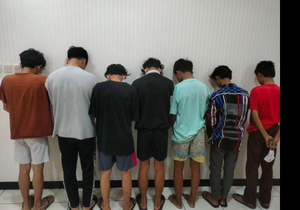 Bikin Jari Lawannya Putus, 7 Pelaku Tawuran di Neglasari Tangerang Ditangkap