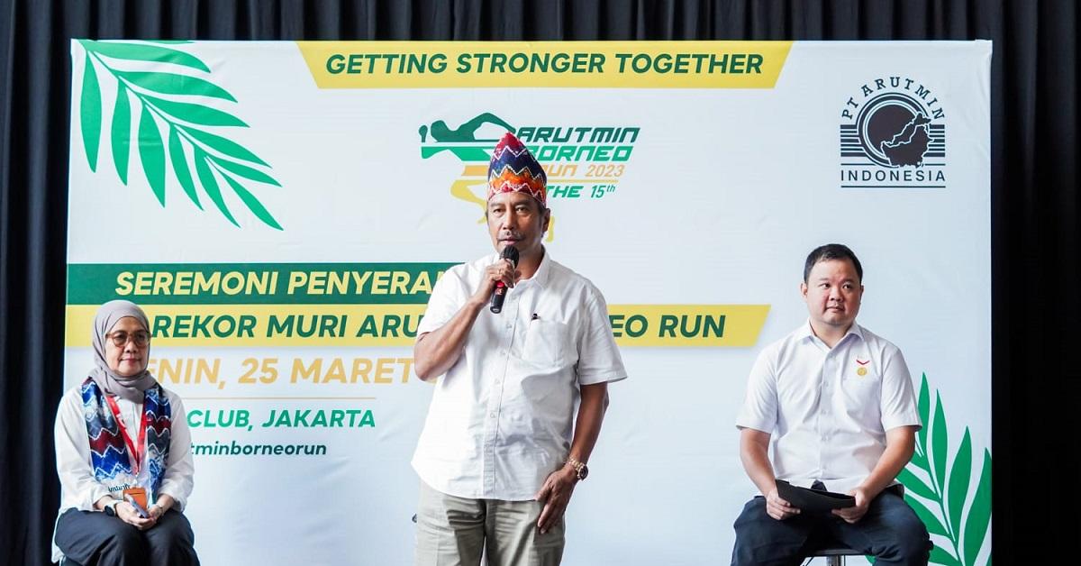 Kampanye Gaya Hidup Sehat, PT Arutmin Indonesia Raih Dua Rekor Muri