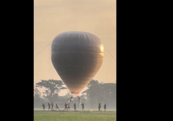 Kronologi Balon Udara Raksasa Meledak, 4 Orang Korban Luka Bakar Serius