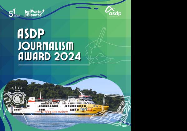 Meriahkan HUT ke-51, ASDP Kembali Gelar Journalism Awards 2024 bagi Insan Pers