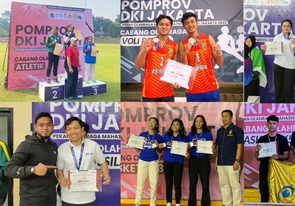 Universitas Esa Unggul Raih 19 Medali di POMPROVDKI 2023