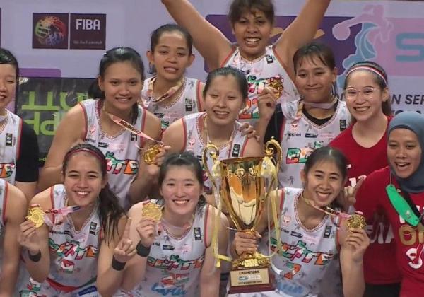 Keren, Indonesia Juara Liga Bola Basket Putri Asia Tenggara