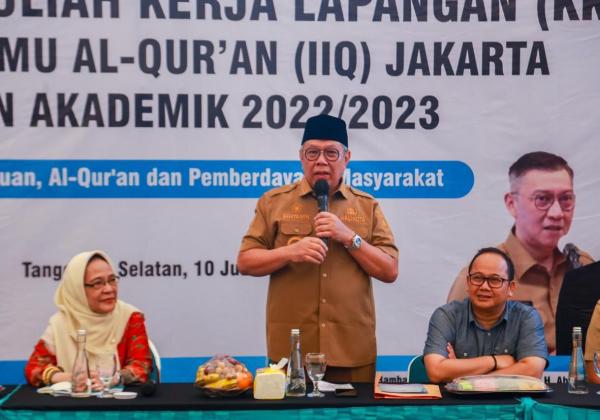Buka KKL Institut Ilmu Al Qur'an Jakarta, Ini Pesan Wali Kota Benyamin