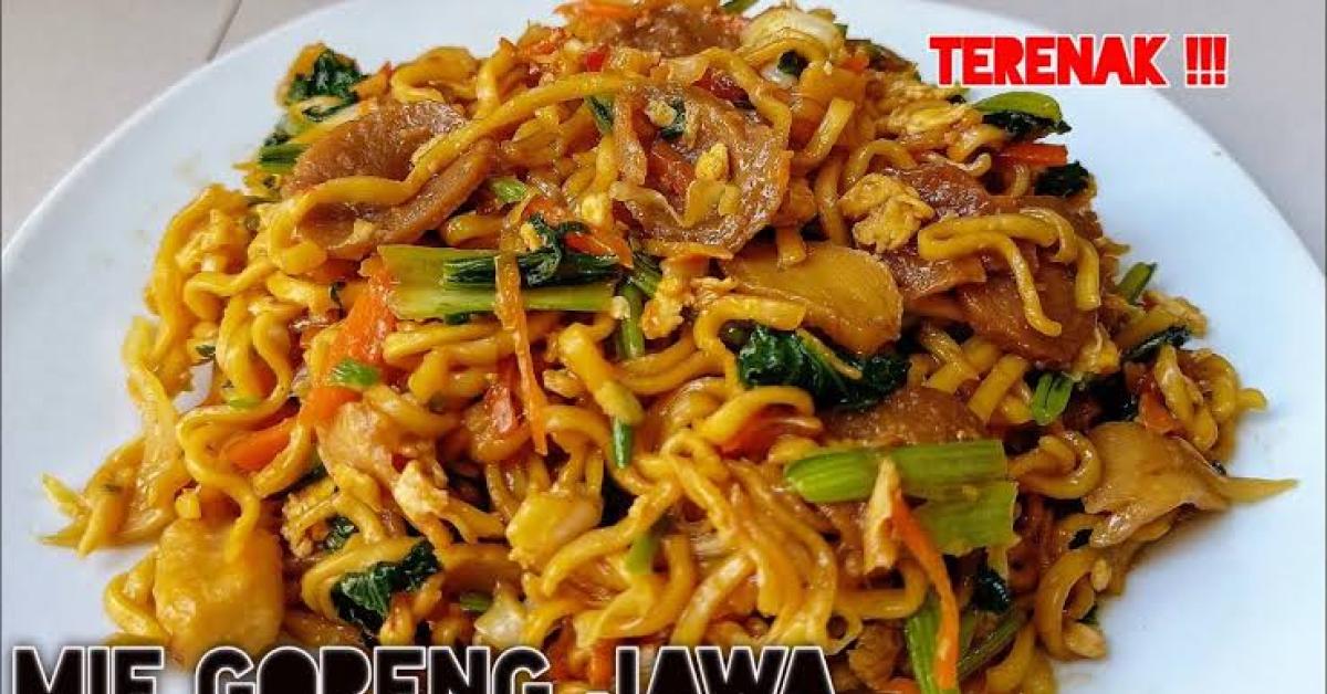 Resep Bakmie Goreng Mudah, Cepat, dan Enak