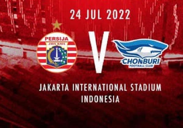 Link Live Streaming International Friendly Match 2022: Persija Jakarta vs Chonburi FC